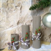 Набор каминных свечей (3шт)