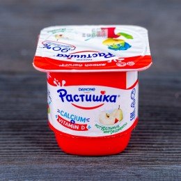 Йогурт Растишка яблоко груша 4*100г.