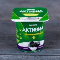 Йогурт Активиа Чернослив 4*120г.