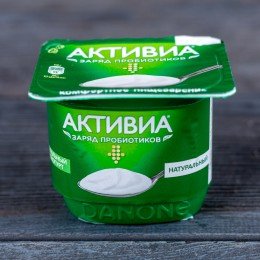 Биойогурт Активиа Натуральный 4*150г.