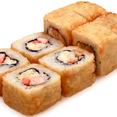 Горячий ролл "с креветками "