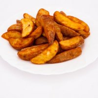 Картофель по-деревенски (с сырным соусом )