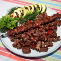 Шашлык из куриное филе 