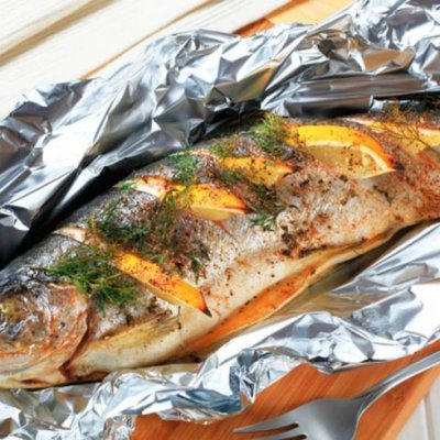 Форель в фольге 