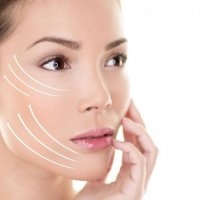 RF лифтинг лица и подбородка с лифтинговой маской (1 час) 