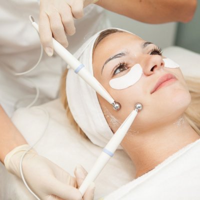 Микротоки с маской (всё лицо) 