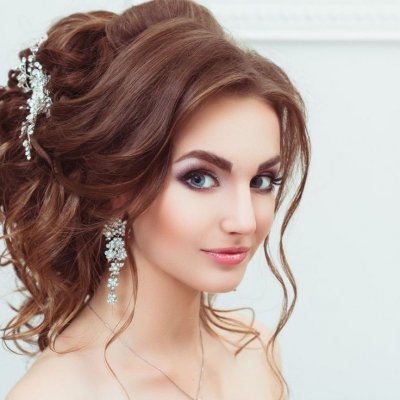 Свадебная причёска 