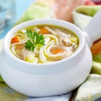 Суп-лапша с куриным филе