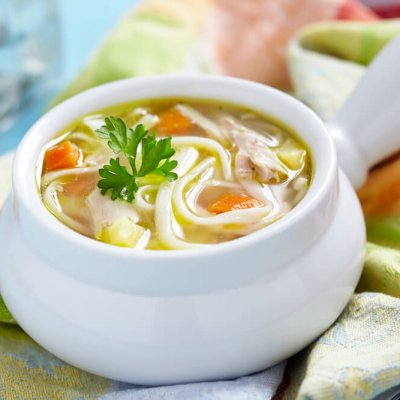 Суп-лапша с куриным филе