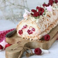 Меренговый рулет