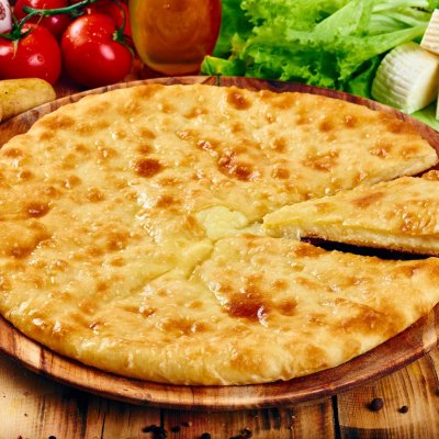 Пирог сыр-картошка