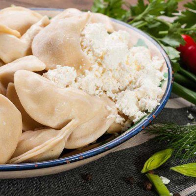 Вареники с творогом