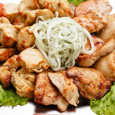 Куриный шашлык порция