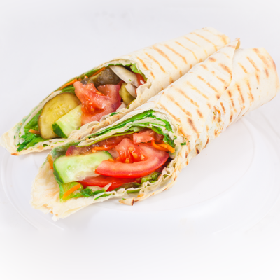  шаурма с мясом курицы