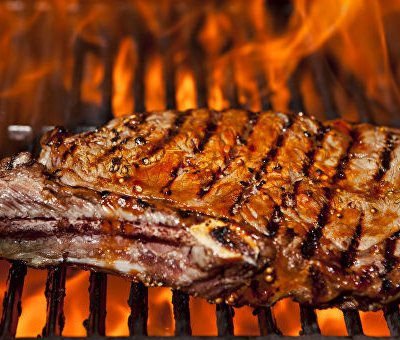 Рибай на углях