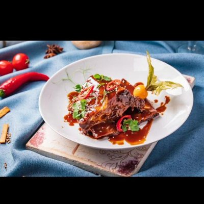 Томленные говяжьи ребра