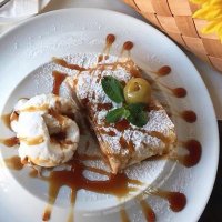 Штрудель с яблоком