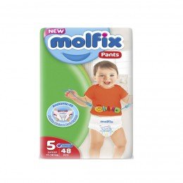 Подгузники Трусики Molfix 5 (11-18 кг) 48 шт