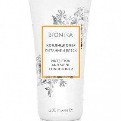 Кондиционер Питание и блеск Ollin Professional BioNika Nutrition And Shine Conditioner 