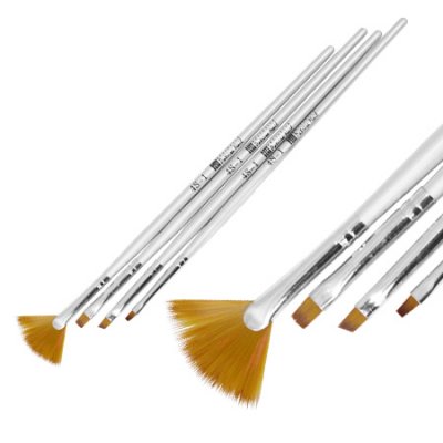 Набор кистей для дизайна 4 шт