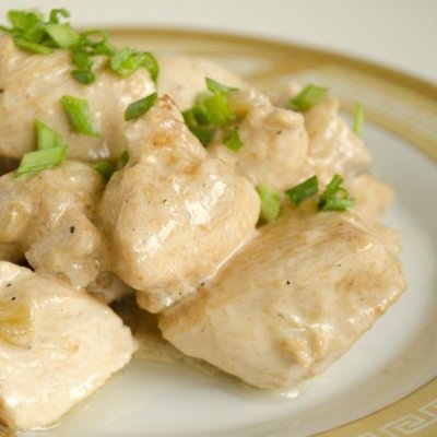 Куриное филе в сметане