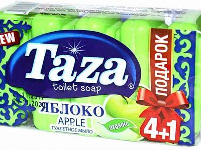 Мыло "Taza" яблоко 5 штук