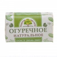 Мыло "Рецепты чистоты" огуречное 180гр