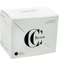Краска для бровей темно-коричневый 15 гр (5+5)
