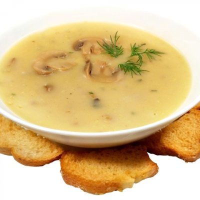Крем-суп грибной