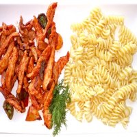 Четыл с соусом барбекю