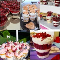 Трайфлы - стаканчики с разными начинками