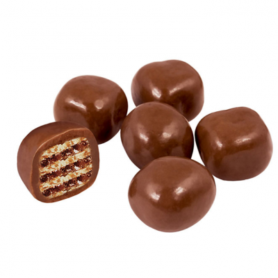 Вафля в молочно-шоколадной глазури 500гр