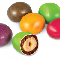 Арахис в шоколадной и сахарной цветной глазури 500гр