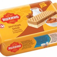 Вафли с вареной сгущенкой (в пачке) 300гр