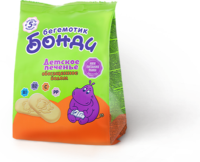 Печенье "Бонди" обагащённое йодом 180гр