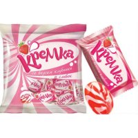 Конфеты "Кремка с клубничным вкусом" 250гр