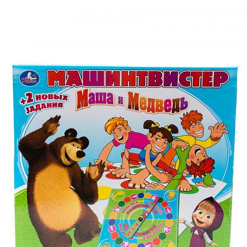 Игра "Твистер Маша и медведь"