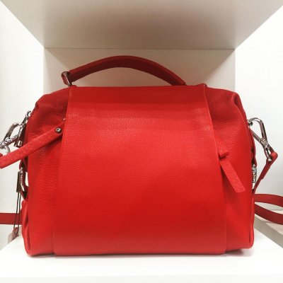 сумка красная