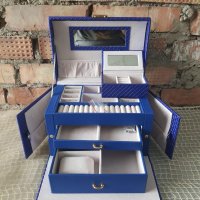 Шкатулка, иск кожа, 3 цвета