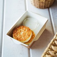 СЫРНИК КЛАССИЧЕСКИЙ (2 ШТ) СО СГУЩЕННЫМ МОЛОКОМ (160/30Г) 