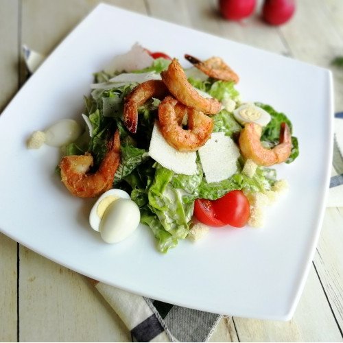 Цезарь с креветками