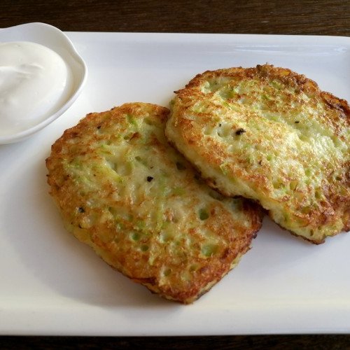 Оладьи из кабачков