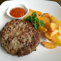 Рубленный стейк из говядины