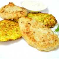 Рыбные котлетки с соусом тартар