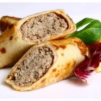 Блинчики с курицей