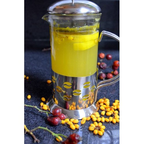 Облепиха с ромашкой