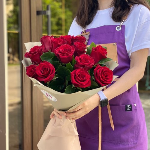 Букет из роз "ПАРИЖСКИЙ СТИЛЬ"