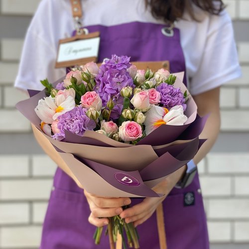 Букт сборный "ЗВОНКАЯ КАПЕЛЬ"