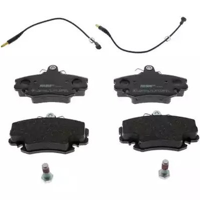 Колодки тормозные дисковые | перед |