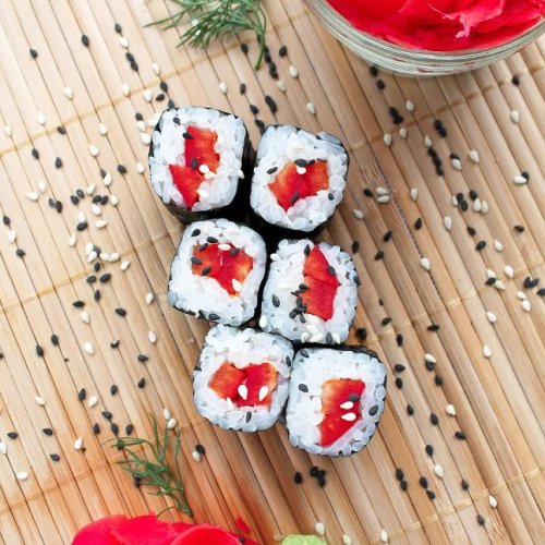 Классический ролл с болгарским перцем